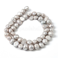Natural Cultured Freshwater Pearl Beads Strands&nbsp;PEAR-P064-19J-03C