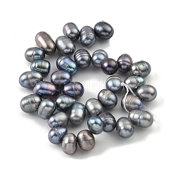 Dyed Natural Cultured Freshwater Pearl Beads Strands&nbsp;PEAR-A006-28A