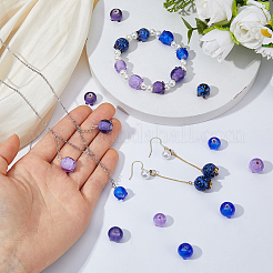 24Pcs 8 Styles Handmade Lampwork Beads&nbsp;LAMP-HS0001-29