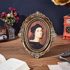 Resin with Glass Photo Frame Stand&nbsp;AJEW-WH0314-485