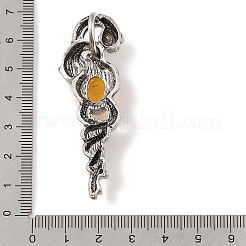 Natural Topaz Jade Pendants&nbsp;G-A224-03AS-13