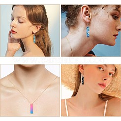 Wood Dangle Earrings&nbsp;EJEW-SC0001-19P
