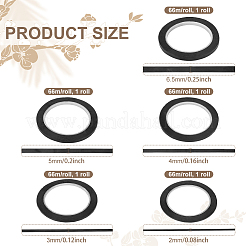 5 Rolls 5 Styles PET Adhesive Tapes&nbsp;FIND-BC0013-29