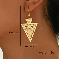 Iron Dangle Earrings&nbsp;XW0949-6