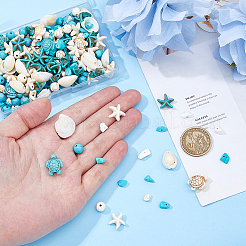 Summer Ocean Theme DIY Beads Kits&nbsp;DIY-HS0001-73