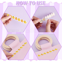 10Pcs 10 Style Polyester Embroidery Clothing Patches&nbsp;DIY-PH0009-91