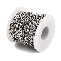 Tarnish Resistant 304 Stainless Steel Figaro Chains&nbsp;CHS-E007-01P