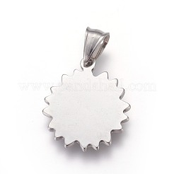 Tarnish Resistant 304 Stainless Steel Pendants&nbsp;X-STAS-E449-02P