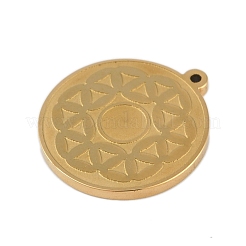Ion Plating(IP) 304 Stainless Steel Pendants&nbsp;STAS-U019-33G