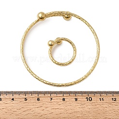201 Stainless Steel Cuff Bangles & Cuff Rings Sets&nbsp;SJEW-Z004-01G-01