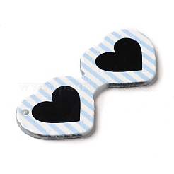 Cute Opaque Printed Acrylic Pendants&nbsp;MACR-L002-A06