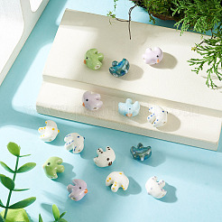 14Pcs Handmade Porcelain Ceramic Beads&nbsp;PORC-TA0001-76