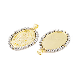 Rack Plating Brass Pendants&nbsp;KK-P269-14G-A