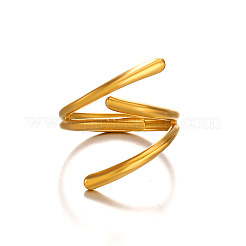 304 Stainless Steel Cuff Open Rings for Women&nbsp;WGD12AF-01