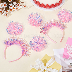 Plastic Hair Bands&nbsp;OHAR-WH0042-02A