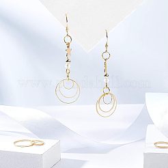 Brass Linking Rings&nbsp;KK-FH0001-39