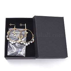 Dangle Stud Earrings&nbsp;EJEW-JE04065-01