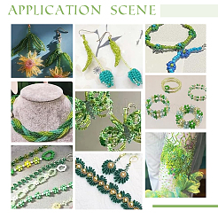 4500Pcs 15 Colors Glass Seed Beads&nbsp;SEED-PH0002-52A