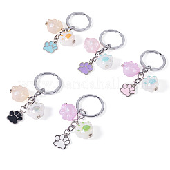 Alloy Enamel & Acrylic Keychain&nbsp;KEYC-TAC00033