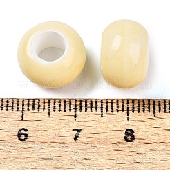 Glazed Porcelain Rondelle Beads&nbsp;PORC-Q219-13x9-F25