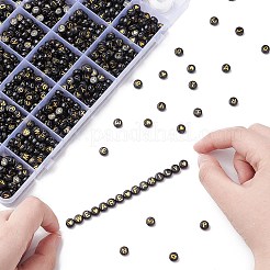 DIY Letter Stretch Bracelet Making Kit&nbsp;DIY-YW0007-60C