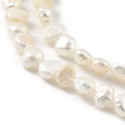 Natural Cultured Freshwater Pearl Beads Strands&nbsp;PEAR-A006-02B