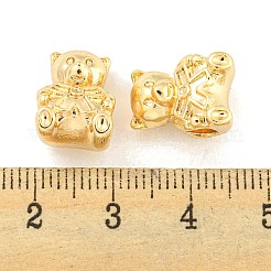 Rack Plating Alloy European Beads&nbsp;FIND-B034-36G