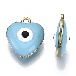 Alloy Enamel Pendants&nbsp;ENAM-N050-10D