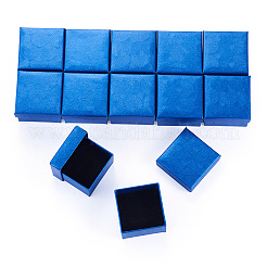 Shell Textured Paper Jewelry Ring Storage Gift Boxes&nbsp;CON-TAC0014-15B