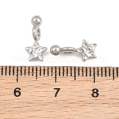 201 Stainless Steel Charms&nbsp;SA-CBAC839-01P-C