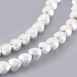 Electroplated Non-magnetic Synthetic Hematite Bead Strand&nbsp;G-E498-10B-02