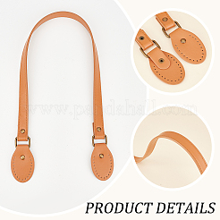 6Pcs 6 Colors Imitation Leather Sew on Bag Handles&nbsp;DIY-PH0017-27
