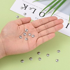 Tarnish Resistant 304 Stainless Steel 8-Petal Flower Bead Caps&nbsp;X-STAS-J011-03