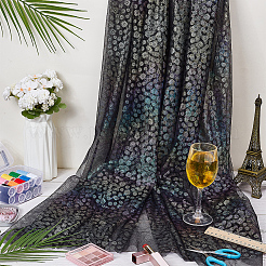 Flower Pattern Polyester Fabric&nbsp;DIY-WH0678-104B