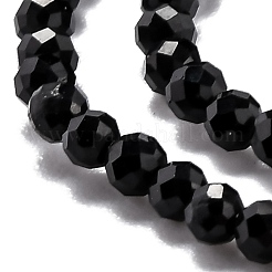 Natural Black Tourmaline Beads Strands&nbsp;G-H266-11B
