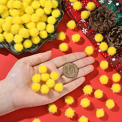 120Pcs Sequin Polypropylene Fiber Silk Pompom Ball&nbsp;FIND-SC0019-70A