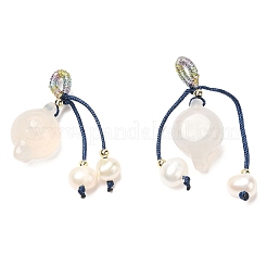 Natural Agate Pot Pendants&nbsp;KK-H445-08G