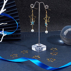 150Pcs Star Brass Linking Rings&nbsp;KK-CN0001-03