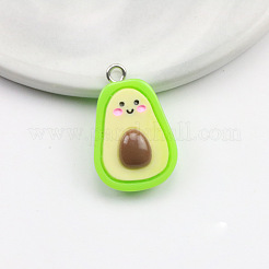 10Pcs Resin Pendants&nbsp;RESI-FP0001-11