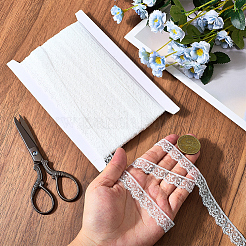 Polyester Lace Triming Ribbons&nbsp;OCOR-WH20050-028A