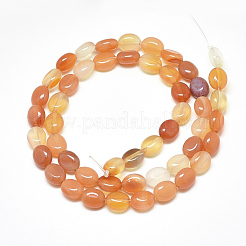 Natural Red Agate Beads Strands&nbsp;X-G-S357-B09