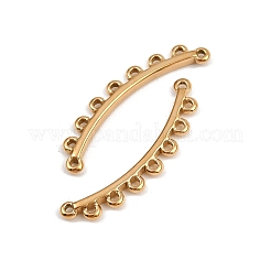 304 Stainless Steel Curved Bar Chandelier Component Links&nbsp;STAS-G357-20G