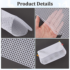 5 Bags DIY Plastic Knitting Crochet Bag Making Kits&nbsp;DIY-CP0012-62