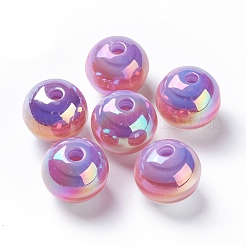 Stripe Resin Beads&nbsp;RESI-B014-01B-02