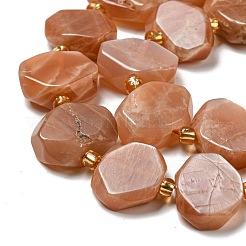 Natural Sunstone Beads Strands&nbsp;G-G072-A03-02
