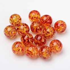 Resin Round Beads&nbsp;RB660Y-2