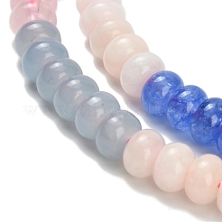 Gradient Color Natural White Jade Beads Strands&nbsp;G-NH0053-A02-01