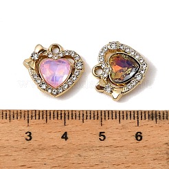 UV Plating Alloy Glass Pendants&nbsp;FIND-K032-43G