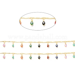 Brass Bar Link Chains&nbsp;CHC-A006-17G