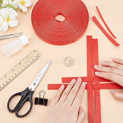Paper with Iron Packages Ribbon&nbsp;OCOR-WH0078-10B